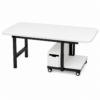 Modern Multipurpose Table with Storage&Wheels